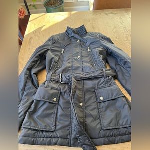 Banana Republic puffer Moto jacket